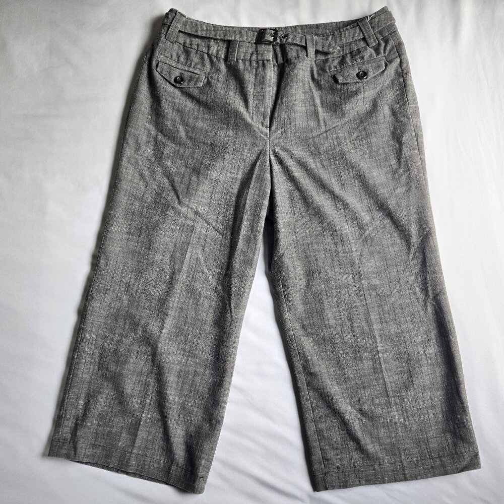 New Directions Gray Capris, Size 10